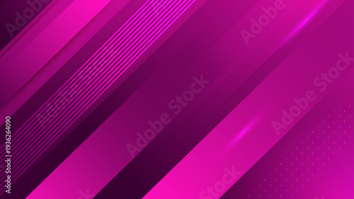 High contrast purple and pink gradient with diagonal stripes for modern tech design