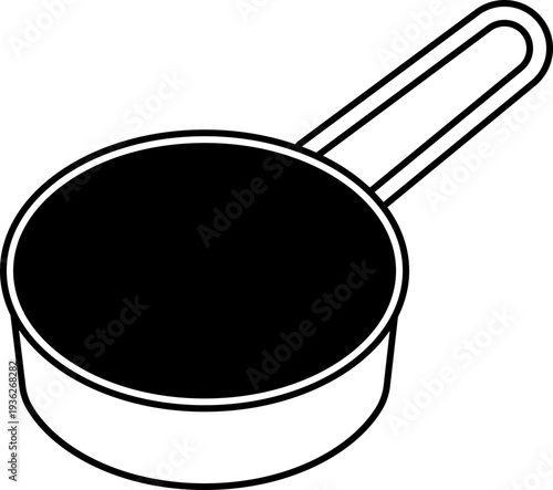 Nonstick Saucepan for Cooking and Baking