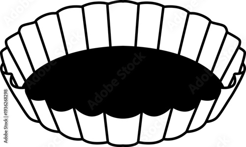 Fluted Tart Pan for Tarts and Quiches