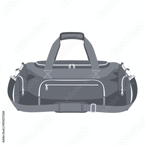 Stylish travel duffel bag for sports gym and outdoor adventures