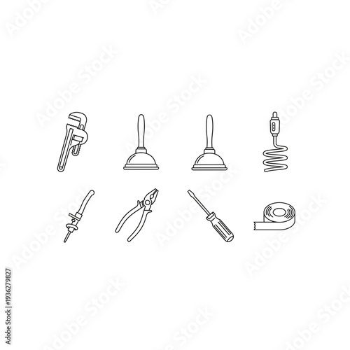 A collection of various tools and equipment