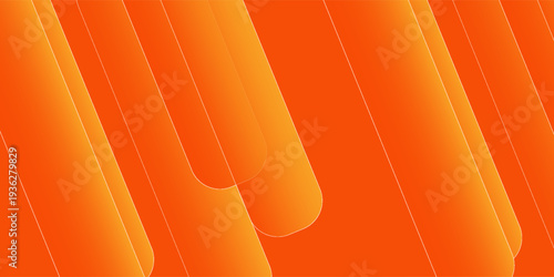 Abstract orange background with diagonal lines. Dynamic shapes composition. eps 10