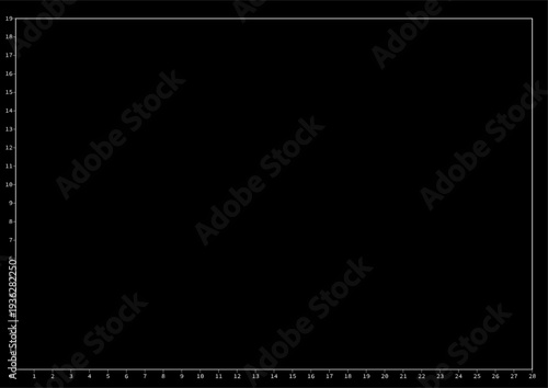 Wave wracked surface. Moving energetic grid structure of fine lines. Simple black and white dynamic background