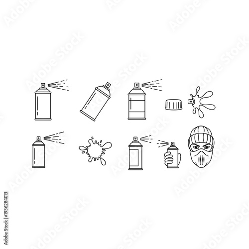 Spray bottles and their effects on skin and hair