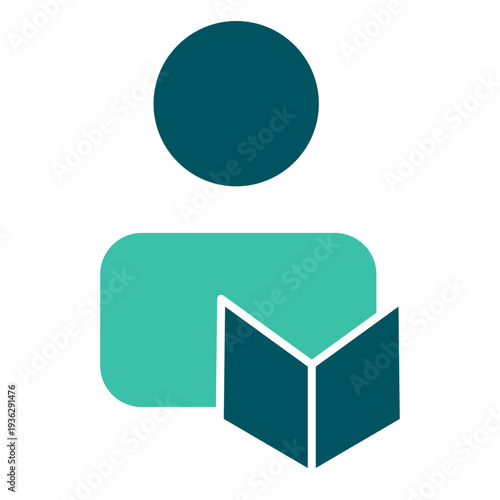 Student Reading Book Icon