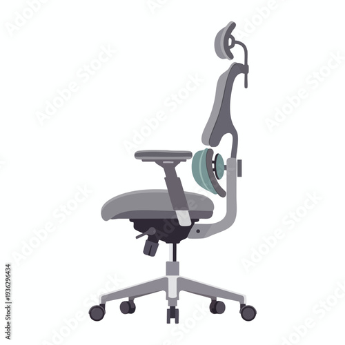 Modern ergonomic office chair for comfortable workspace setup