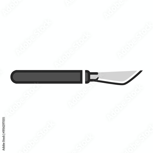 Professional Scalpel for Medical Crafting or Precision Cutting Tasks