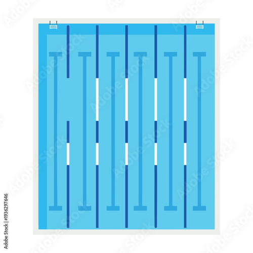 Indoor Swimming Pool Lane Dividers for Competitive Swimming and Aquatic Exercise
