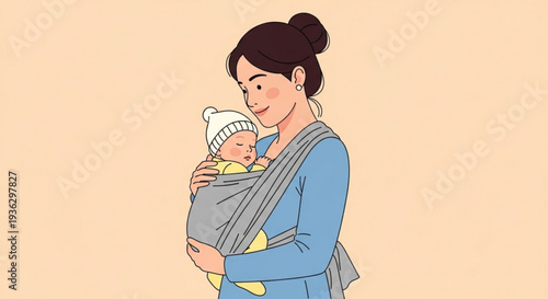 Veterinarian clinic with doctor and dogs outside colorful building