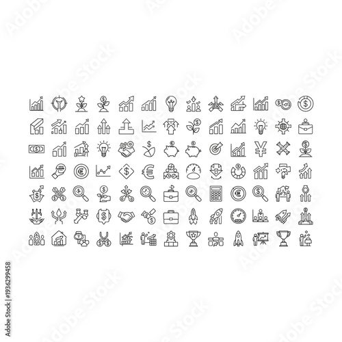 A blurry image of many characters in a grid