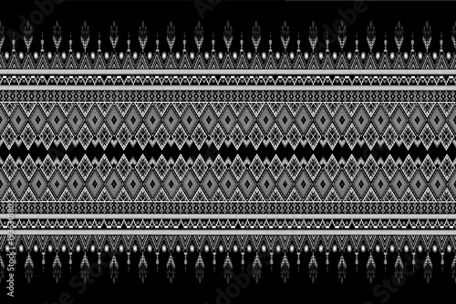 Geometric seamless Tribal ethnic pattern.