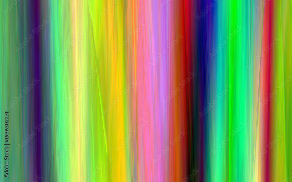 Obraz premium Smooth Flowing Lines in Vibrant Colors