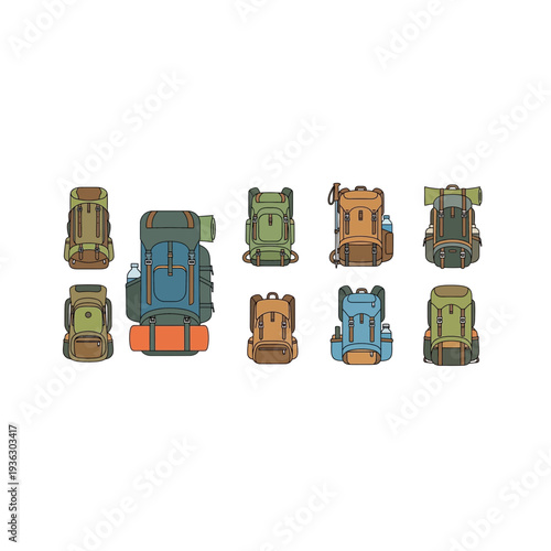 A collection of toy vehicles in different colors