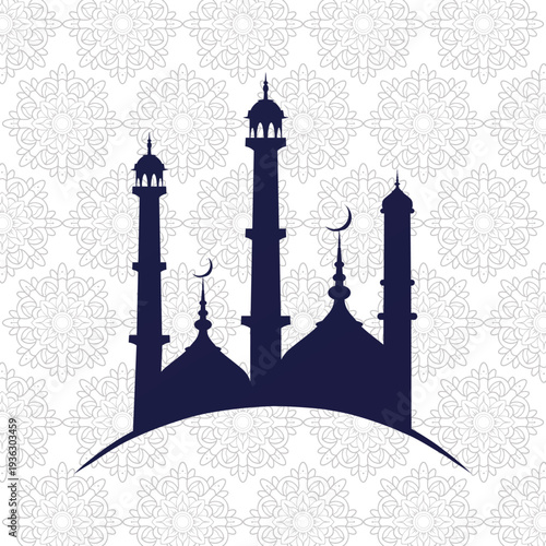 taj mahal vector, eid