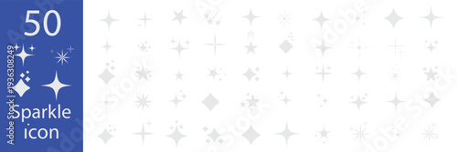 Collection of blue star and sparkle icons representing achievement, success, and celebration. Sparkle vector icons set. star icon Shine sparkle icon. Shine symbol illustration. star sign collection. 