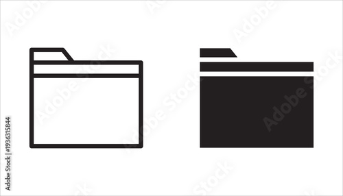 Document icon set. File, page, form, report, search, list, editable
