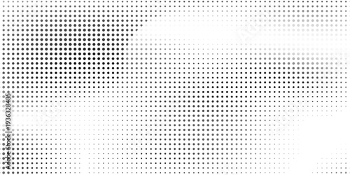 Halftone pixelate black on grey background with mesh presentation texture. Modern vector. EPS10 edition