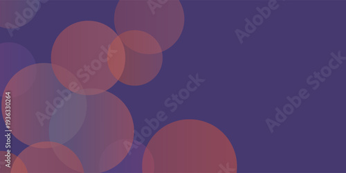 Colorful circle effect bokeh background