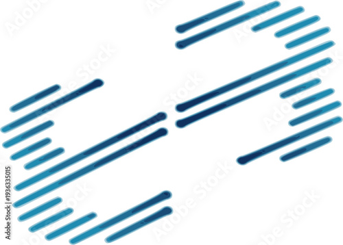 The gradient blue tones give it a professional, tech-oriented, and trustworthy appearance, making it perfect for startups, telecommunications, or logistics branding.