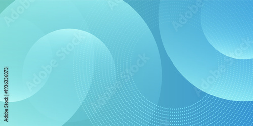 Smooth green and blue background with circle modern shapes. Perfect vector. EPS10