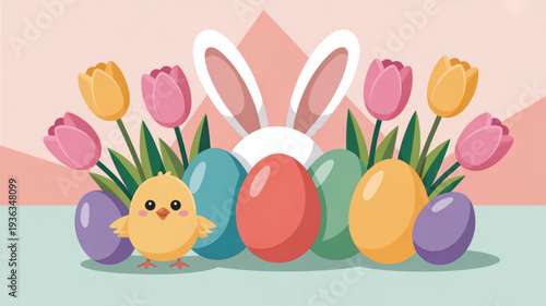 Smiling earth with arms embracing itself under sunny sky with clouds symbolizing environmental love and care