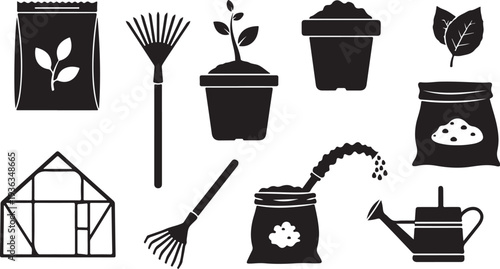 Awareness Ribbons and Icons for Health and Environment Causes