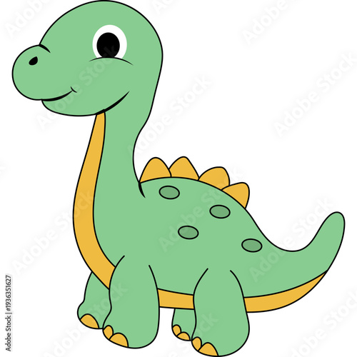 Illustration Dinosaur Plush Toy