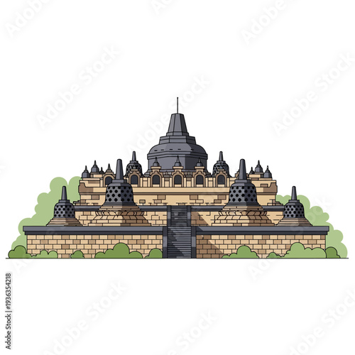 Borobudur Temple, Indonesia: Ancient Buddhist Monument, UNESCO World Heritage Site