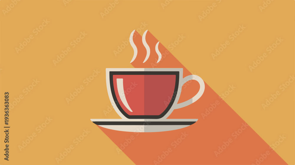 Fototapeta premium Steaming Hot Coffee