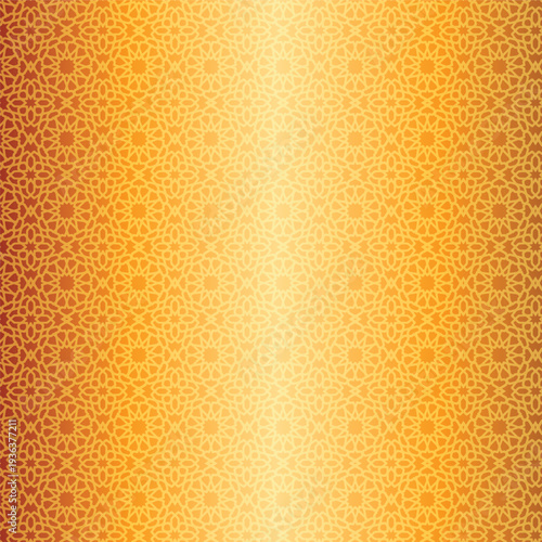 An abstract golden beer background features a macro texture of liquid bubbles and foam drops on a yellow glass surface for a refreshing alcohol drink design