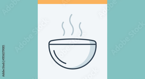 Hot Soup Bowl Steam Icon