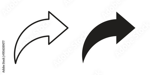 Share icon linear symbol. Vector Designs.