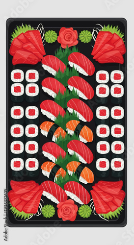 Assorted Sushi Platter
