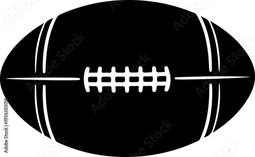 Vector American football icon