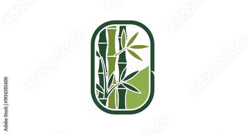Bamboo Silhouette Logo