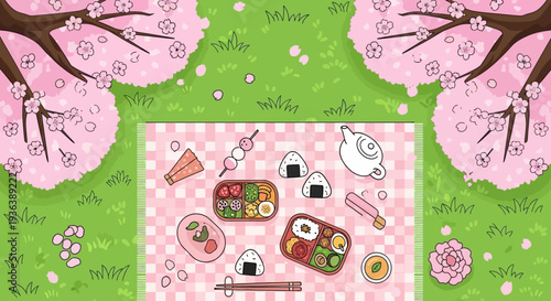 Cherry Blossom Picnic