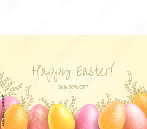 Yellow Easter Banner_Soft Colors