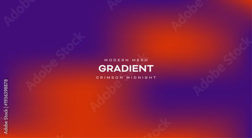 Red Purple Dark Mesh Gradient Background