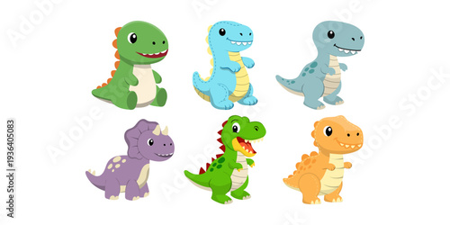 Illustration Dinosaur Plush Toy