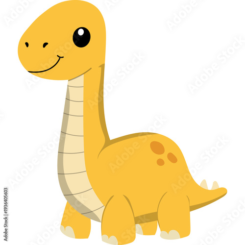 Illustration Cute Dinosaur Plush Toy