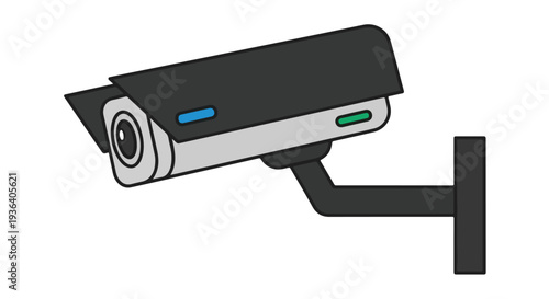 Vector security camera icon