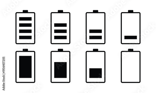 Progressive Line Battery Charge Levels Set