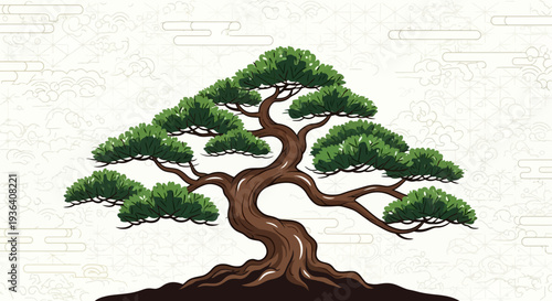 Elegant Bonsai Tree Art