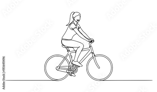 Continuous Line Couple Marriage Proposal Romantic Love Vector Illustration