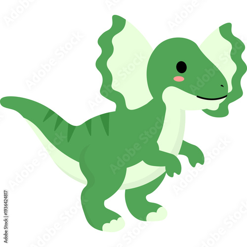 Illustration Dinosaur Plush Toy