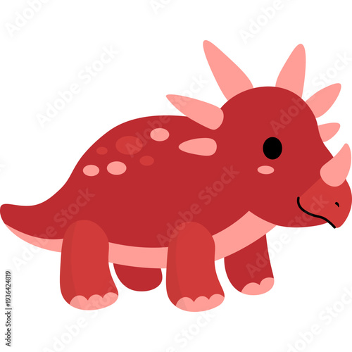 Illustration Dinosaur Plush Toy