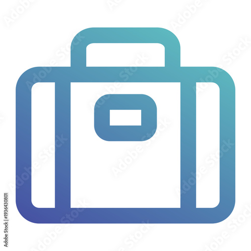 briefcase icon for illustration