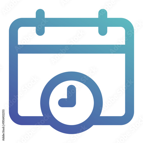 schedule icon for illustration