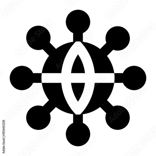 network icon for illustration