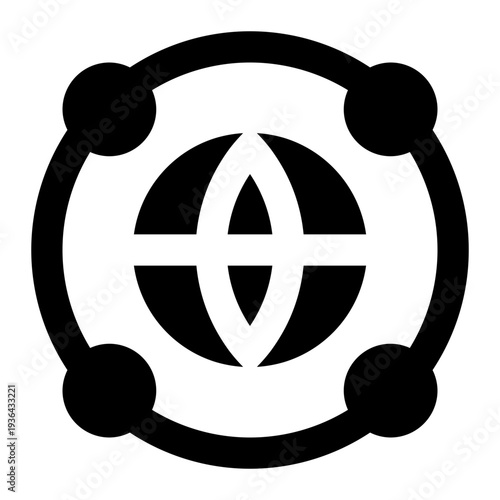 network icon for illustration